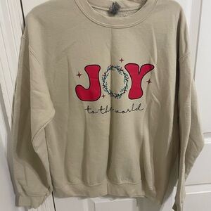 Christmas Joy to the World Gildan Sweatshirt